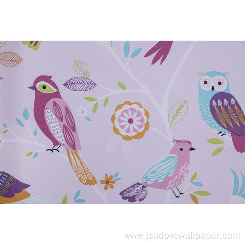 Moisture-proof and anti-fouling children's room wallpaper